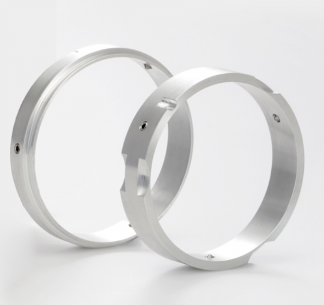 reBlanX® FRAME   Aluminiumring zur Befüllung  mit reBlanX® Kunststoff  reBlanX FRAME 98,5 - für offene Systeme (mit Schulter)